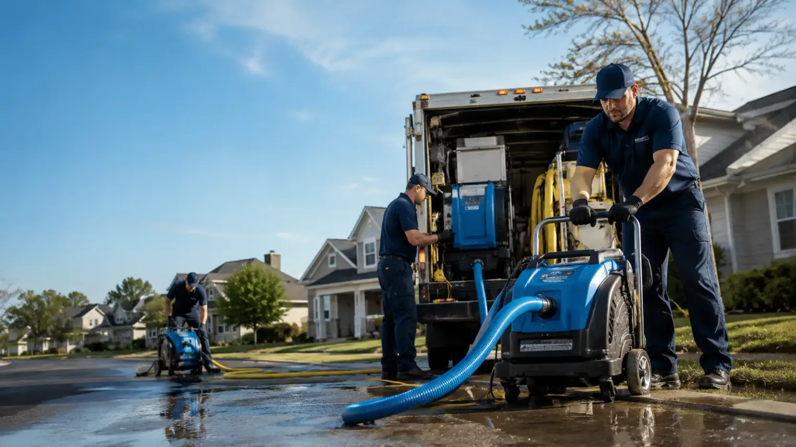 Flood Damage Cleanup in Hawk Run, PA